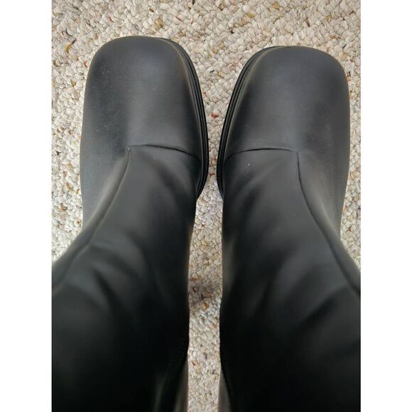 Natrix Chunky Heel Platform Ankle Boots Size 10 Sold By Sourpuss - Picture 3 of 11